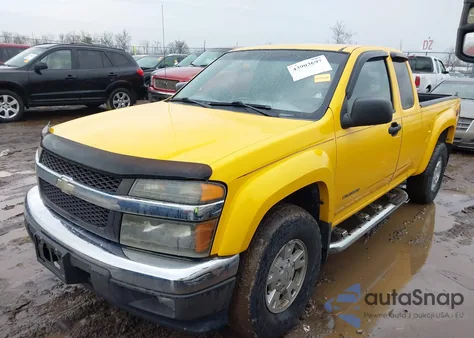 2005 Chevrolet Colorado Ls из США, поврежденный, VIN 1GCDS196958151047